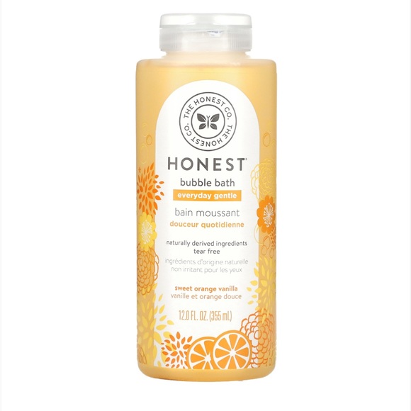 The Honest Company Bath Honest Bubble Bath Sweet Orange Vanilla Set